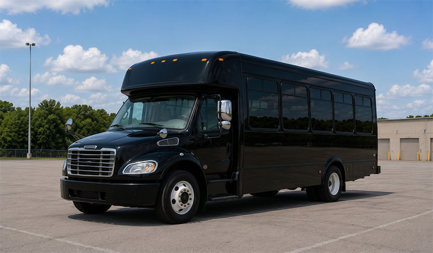 18-passenger minibus for charter in Miami, FL