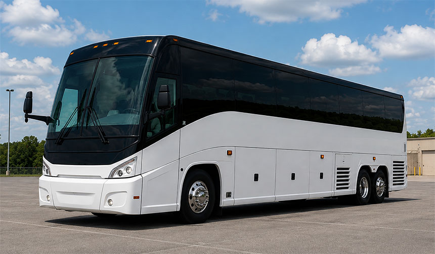 56-passenger charter bus in Miami, FL